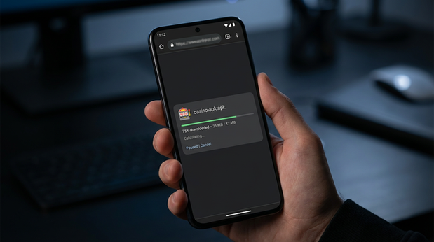 Main screen of winpkr app apk page for PK players - 4